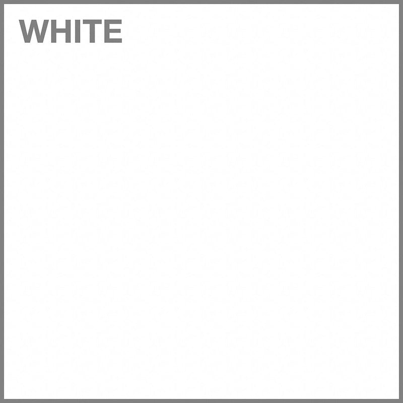 Crédence de bureau 60L x 24P, stratifié blanc, bureau à domicile moderne