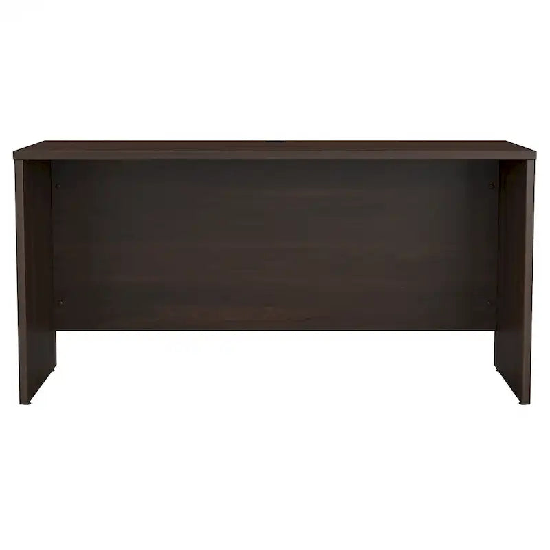Crédence de bureau 60L x 24P, stratifié blanc, bureau à domicile moderne