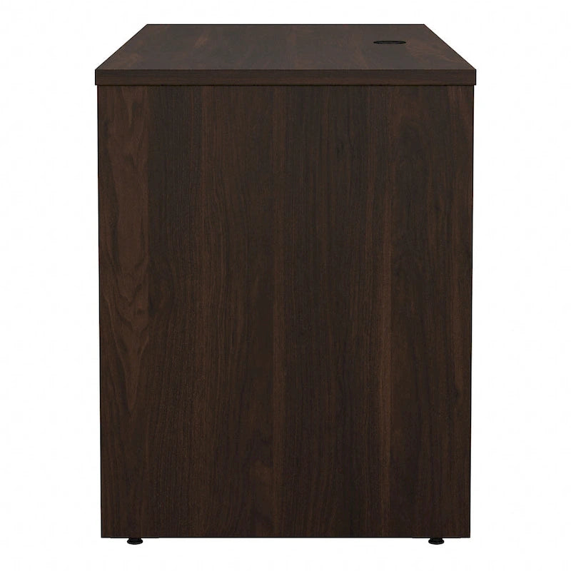 Crédence de bureau 60L x 24P, stratifié blanc, bureau à domicile moderne