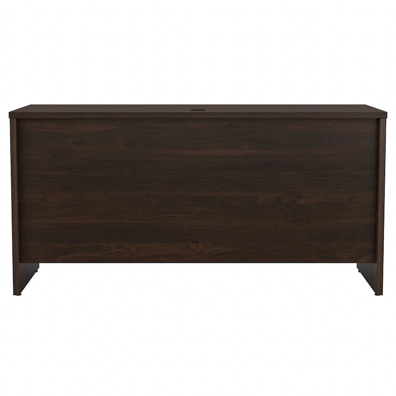Crédence de bureau 60L x 24P, stratifié blanc, bureau à domicile moderne