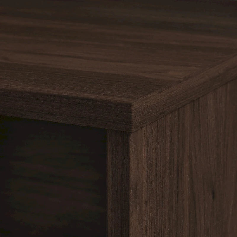 Crédence de bureau 60L x 24P, stratifié blanc, bureau à domicile moderne
