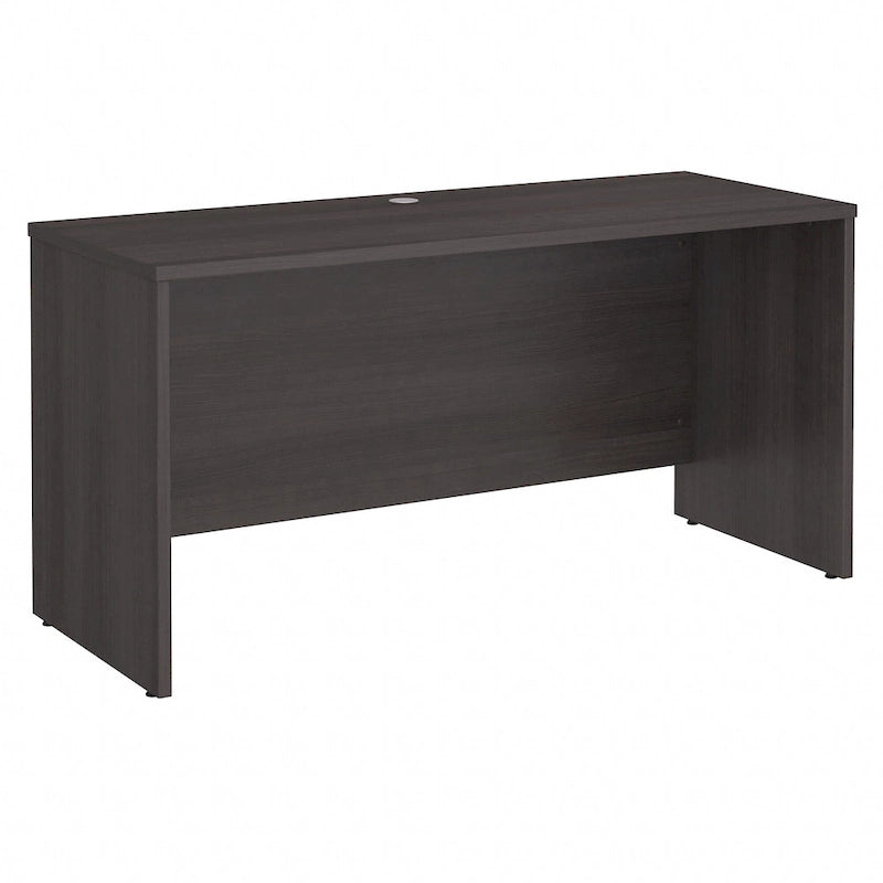Crédence de bureau 60L x 24P, stratifié blanc, bureau à domicile moderne