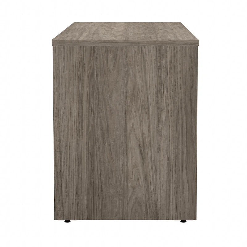 Crédence de bureau 60L x 24P, stratifié blanc, bureau à domicile moderne