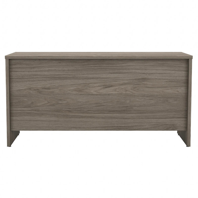 Crédence de bureau 60L x 24P, stratifié blanc, bureau à domicile moderne