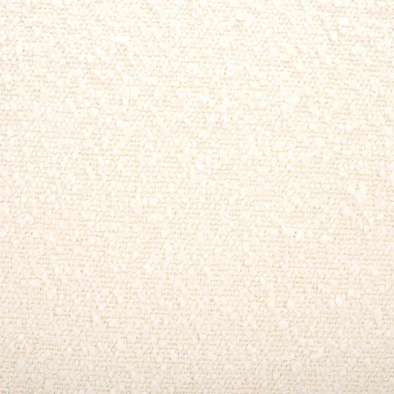 Fauteuil Moderne Rembourré en Lin, Assise Rembourrée Entièrement Recouverte, Beige Ivoire Gris